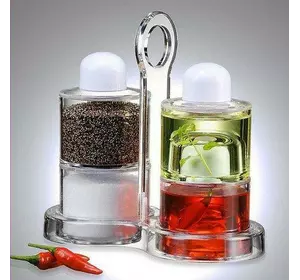 Набір для масла, оцту, перцю і солі, Spice Jar. O. V. S. P. Stack Dispenser Set