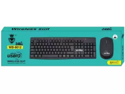 Бездротовий комплект клавіатури та мишки Wireless suit WB-8012 24Ghz