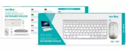 Бездротова акумуляторна клавіатура з мишею в комплекті для ПК і планшета weibe WB-8066