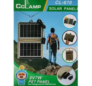 Зарядное устройство на солнечной батарее CCLAMP CL-670