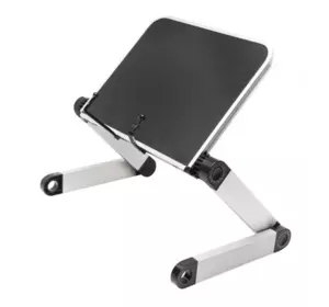 Столик для ноутбука регульований з поворотними ніжками і змінним кутом поверхні Laptop Table Tech Buddy