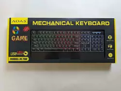 Механічна клавіатура Ubays AOAS, професійна світна ігрова клавіатура M-700