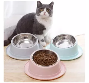 Миски для котячого корму, підняті миски для котів і собак піднята на 15° 20,5 см