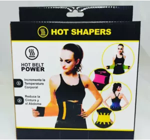 Стягувальний пояс для схуднення Hot Shapers Xtreme Power Belt, для фітнесу та тренувань стягувальний