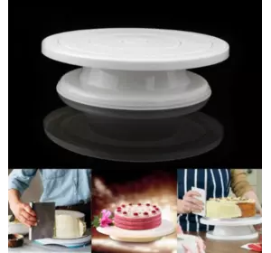 Обертова підставка для декорування торта 28 см Cake Turntable