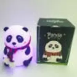 Силіконовий дитячий нічник Панда 7LED кольорів акумуляторний USB-світильник іграшка 3D TOYS LAMP