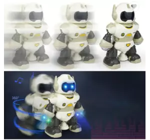 Танцюючий світиться робот Rotating Robot