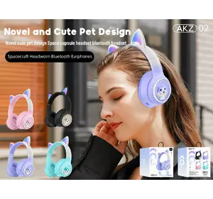Музичні навушники-вкладки з підтримкою Лиса AKZ-02 з вушками Bluetooth 5,3 EDR 2,402-2,480 ГГц