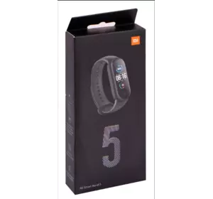 Фітнес-браслет Smart Band M5 з функцією Bluetooth + функція моніторингу сну, режим тренування та крокомір Чорний