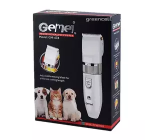 Професійна машинка для стриження тварин на акумуляторі Gemei GM-634 (40)