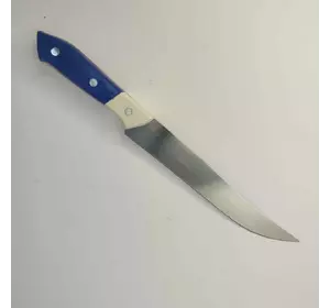 Нож кухонный универсальный   Dia Fan STAINLESS STEEL  27,5 см с синей ручной