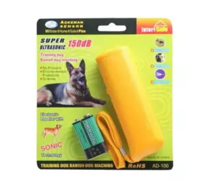 Компактный электронный ультразвуковой отпугиватель собак ( модель AD-100 ) BR00099